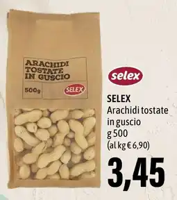 Madis SELEX Arachidi tostate in guscio offerta