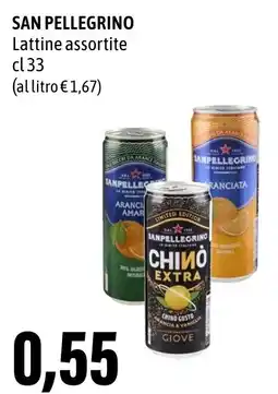 Madis SAN PELLEGRINO Lattine offerta