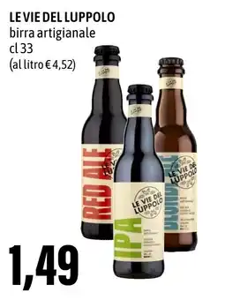 Madis LE VIE DEL LUPPOLO birra artigianale offerta
