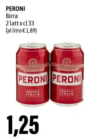 Madis PERONI Birra offerta