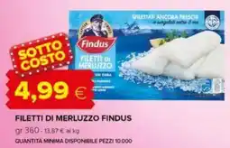 Oasi Filetti di merluzzo FINDUS offerta