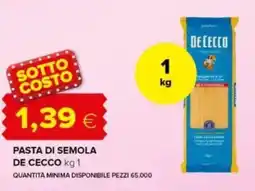 Oasi Pasta di semola DE CECCO offerta