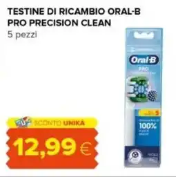 Oasi Testine di ricambio oral-b pro precision clean offerta
