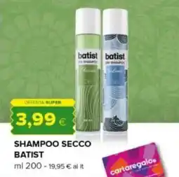 Oasi Shampoo secco BATIST offerta