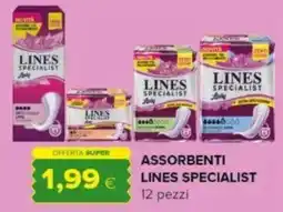 Oasi Assorbenti LINES SPECIALIST offerta