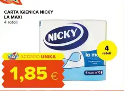 Oasi Carta igienica nicky la maxi offerta