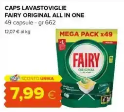 Oasi Caps lavastoviglie fairy original all in one offerta