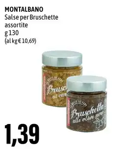 Madis MONTALBANO Salse per Bruschette offerta