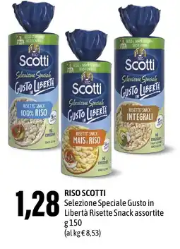 Madis RISO SCOTTI Selezione Speciale Gusto in Libertà Risette Snack offerta
