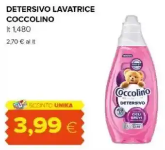 Oasi Detersivo lavatrice COCCOLINO offerta