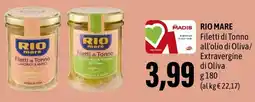 Madis RIO MARE Filetti di Tonno all'olio di Oliva/ Extravergine di Oliva offerta