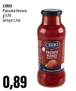 Madis CIRIO Passata Verace offerta