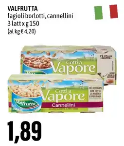 Madis VALFRUTTA fagioli borlotti, cannellini offerta