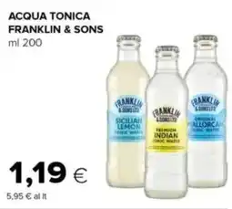 Oasi Acqua tonica FRANKLIN & SONS offerta