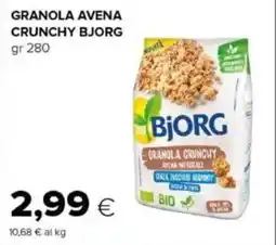 Oasi Granola avena crunchy BJORG offerta