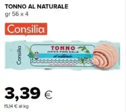 Oasi Consilia tonno al naturale offerta