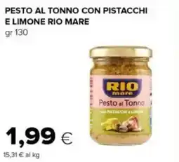Oasi Pesto al tonno con pistacchi e limone RIO MARE offerta
