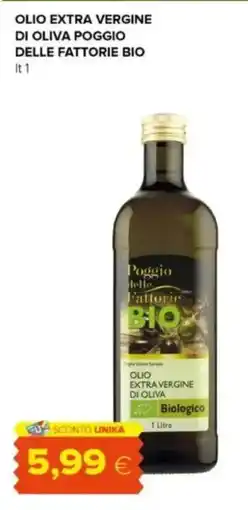 Oasi Olio extra vergine di oliva POGGIO DELLE FATTORIE BIO offerta