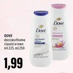 Madis DOVE docciaschiuma classici e men offerta