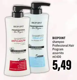 Madis BIOPOINT shampoo Professional Hair Program offerta