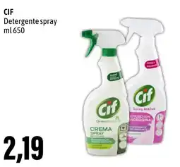 Madis CIF Detergente spray offerta