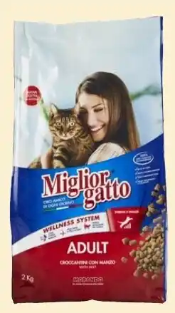 Madis MIGLIORGATTO Adult Croccantini con Manzo offerta