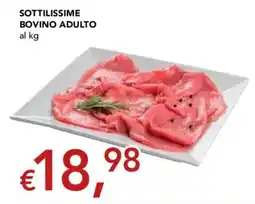 Migross Supermercati e Market Sottilissime bovino adulto offerta