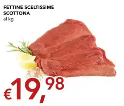 Migross Supermercati e Market Fettine sceltissime scottona offerta