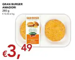 Migross Supermercati e Market Gran burger AMADORI offerta