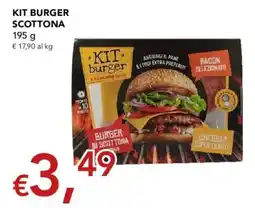 Migross Supermercati e Market Kit burger scottona offerta