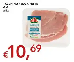 Migross Supermercati e Market Tacchino fesa a fette AIA offerta