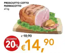 Migross Supermercati e Market Prosciutto cotto PARMACOTTO offerta