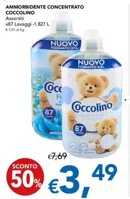 Migross Supermercati e Market Ammorbidente concentrato COCCOLINO offerta