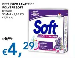 Migross Supermercati e Market Detersivo lavatrice polvere soft offerta