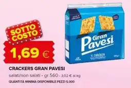 Oasi Crackers GRAN PAVESI offerta