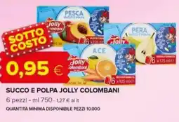 Oasi Succo e polpa JOLLY COLOMBANI offerta
