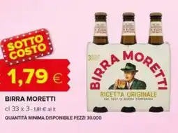 Oasi Birra MORETTI offerta