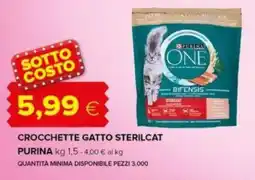 Oasi Crocchette gatto sterilcat PURINA offerta