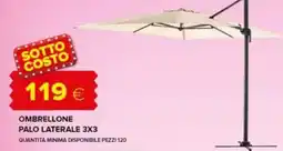 Oasi Ombrellone palo laterale 3x3 offerta