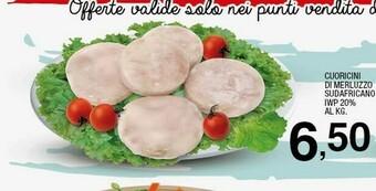 Sigma Cuoricini di merluzzo sudafricano iwp 20% offerta