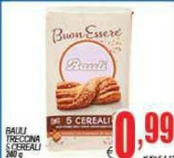 DEM Bauli treccina 5 cereali offerta