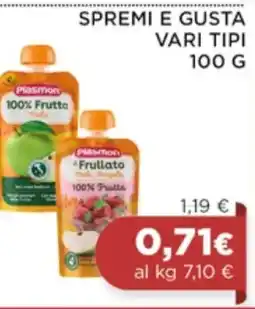 In Coop Spremi e gusta vari tipi offerta