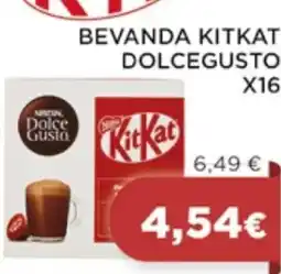 In Coop Bevanda kitkat dolcegusto offerta