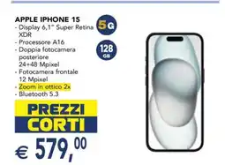 Esselunga Apple iPhone 15 offerta