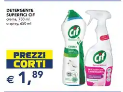 Esselunga DETERGENTE SUPERFICI CIF offerta