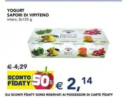 Esselunga Yogurt Sapori di Vipiteno offerta