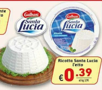 Ipercarni Ricotta offerta