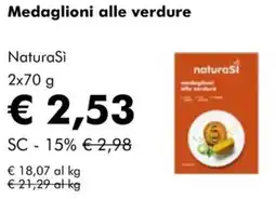NaturaSì Medaglioni alle verdure NaturaSì offerta