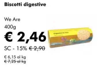 Biscotti digestive We Are