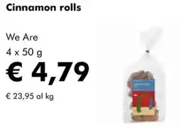 NaturaSì Cinnamon rolls We Are offerta